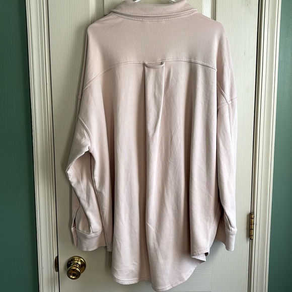 NWT JoyLab Target French Terry Button Down Shacket - Picture 6 of 6
